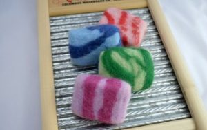 Felted Soap