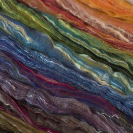 Merino Silk Fiber