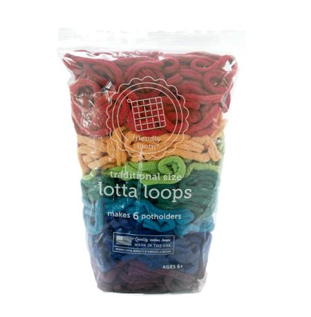 Rainbow Lotta Loop 7" Size