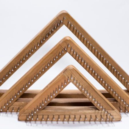 Triangle Weaving Loom