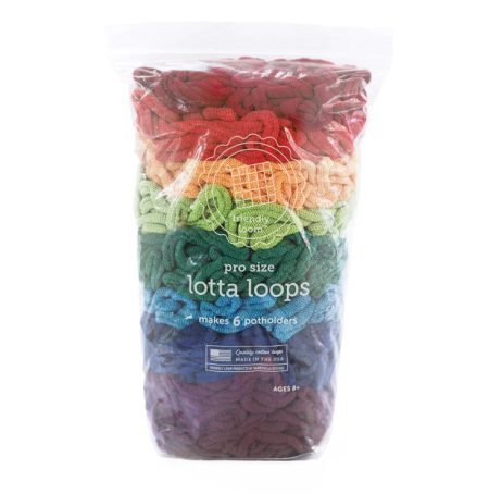 Rainbow Lotta Loop Pro Size Potholder Loops