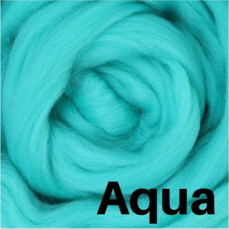 Aqua Corriedale Wool